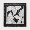 Online Marina Rinaldi Silk twill foulard BLACK