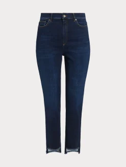 Discount Marina Rinaldi Slim fit jeans in indigo denim NAVY