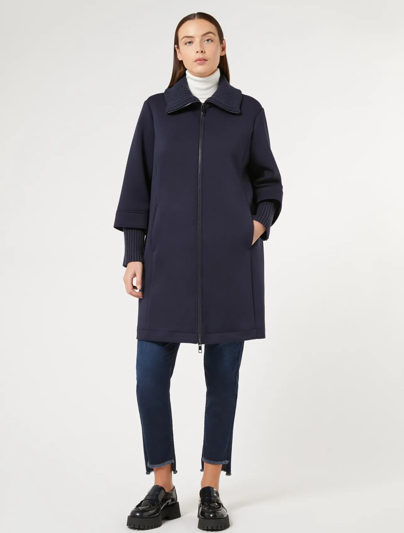Discount Marina Rinaldi Slim fit jeans in indigo denim NAVY