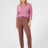 Clearance Marina Rinaldi Slim jersey trousers FARD