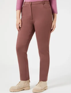 Clearance Marina Rinaldi Slim jersey trousers FARD