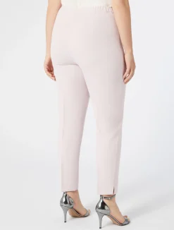 Clearance Marina Rinaldi Slim triacetate cady trousers PINK