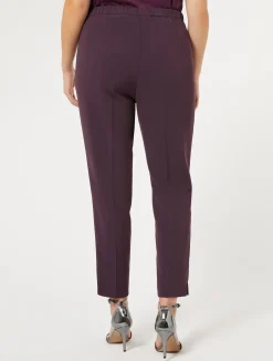 Hot Marina Rinaldi Slim triacetate cady trousers BORDEAUX