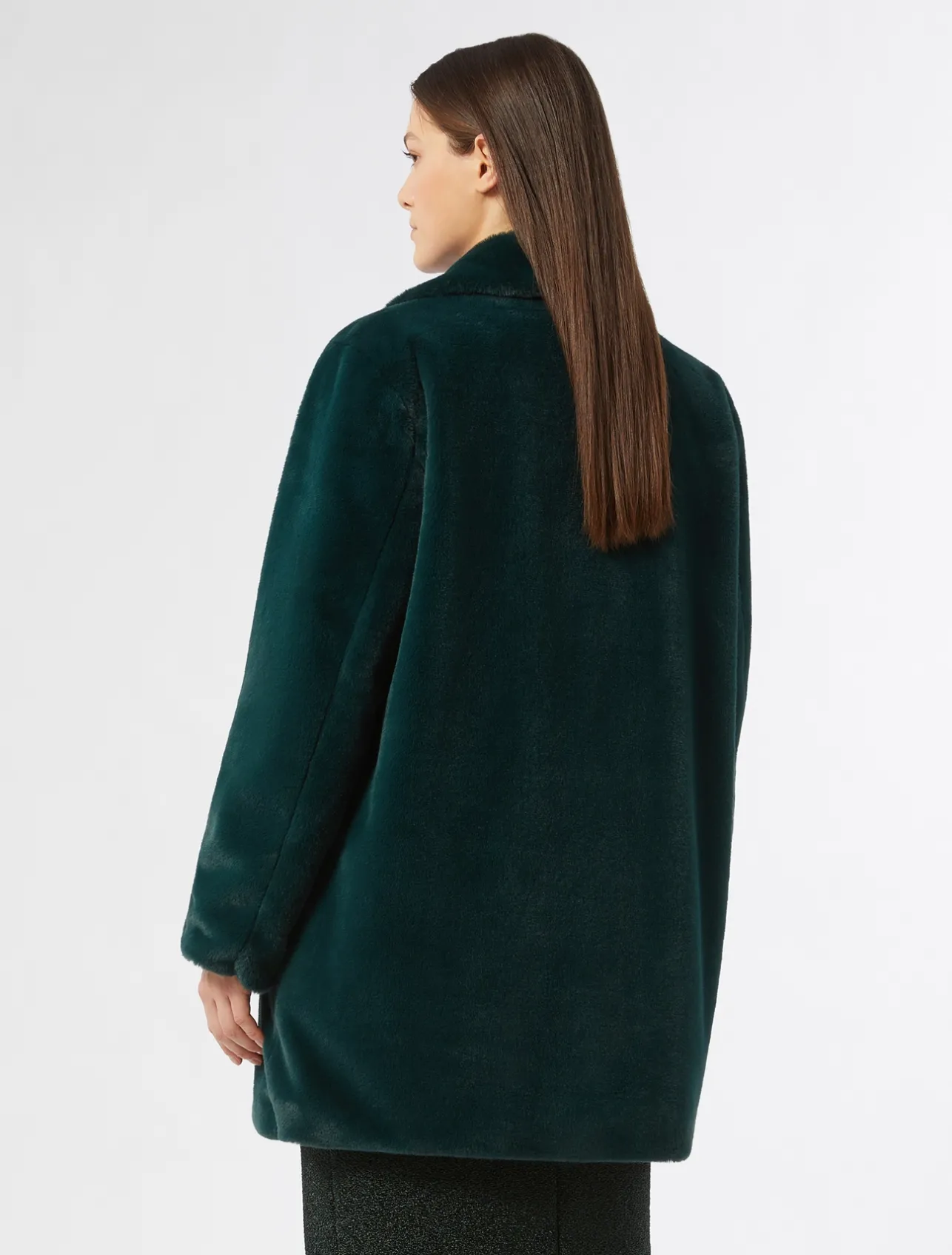 Best Marina Rinaldi Soft textured coat DARKGREEN