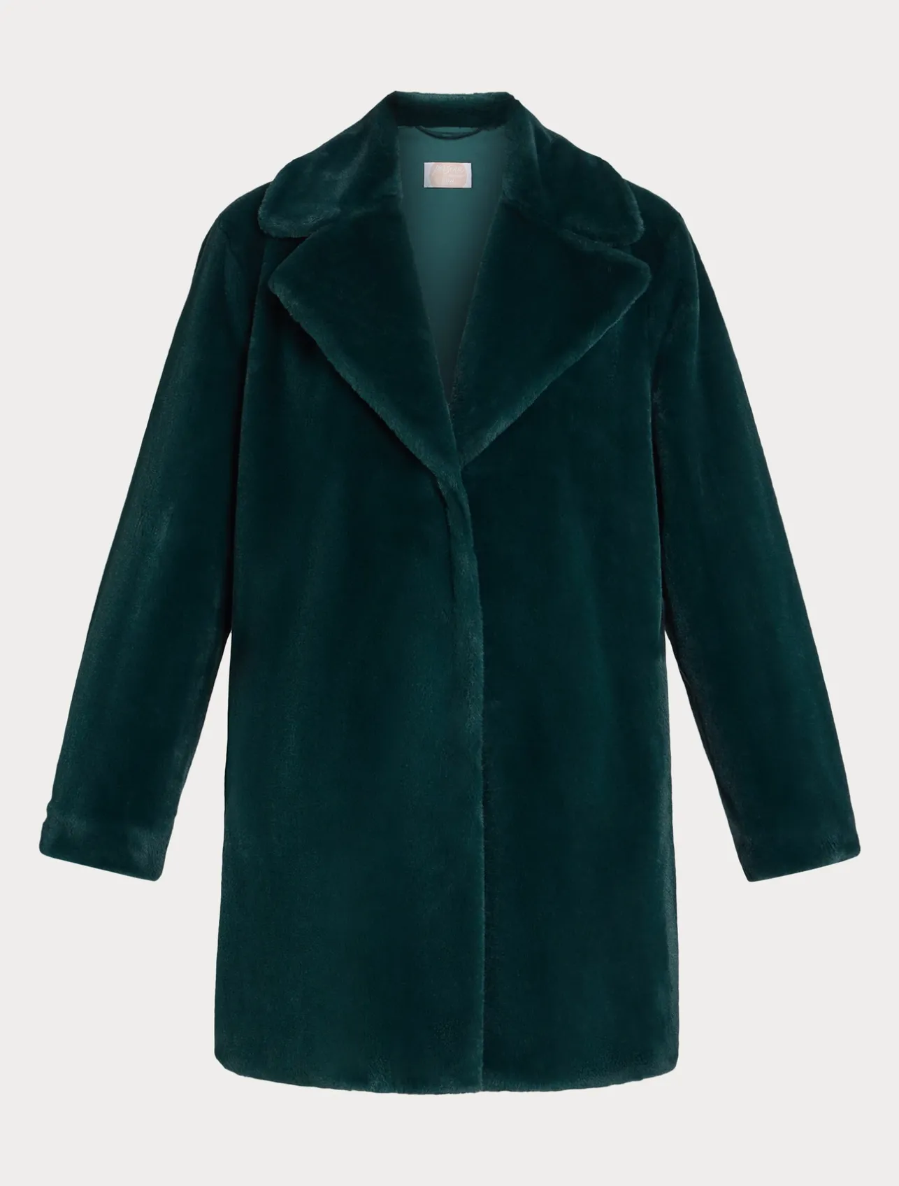 Best Marina Rinaldi Soft textured coat DARKGREEN
