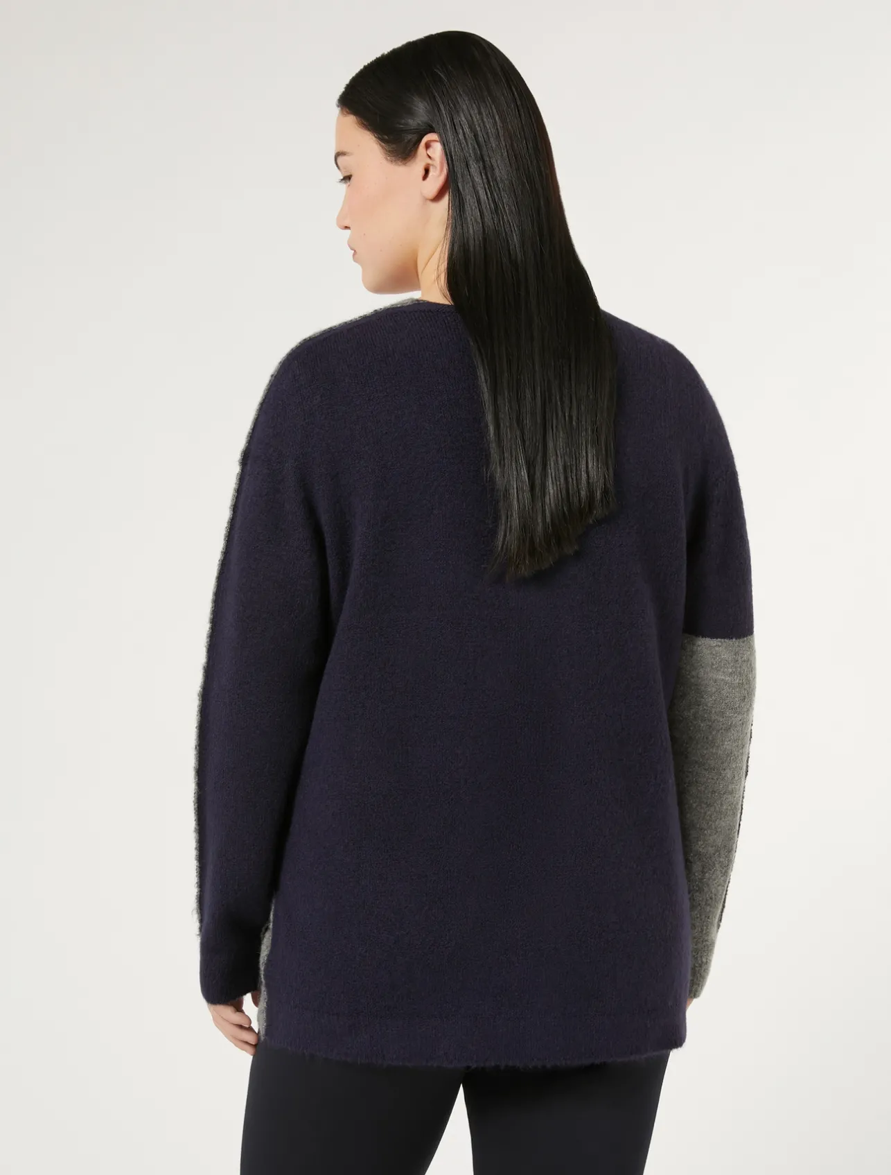 Discount Marina Rinaldi Soft wool cardigan ULTRAMARINE