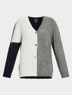 Discount Marina Rinaldi Soft wool cardigan ULTRAMARINE