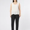 New Marina Rinaldi Stretch cady trousers ULTRAMARINE