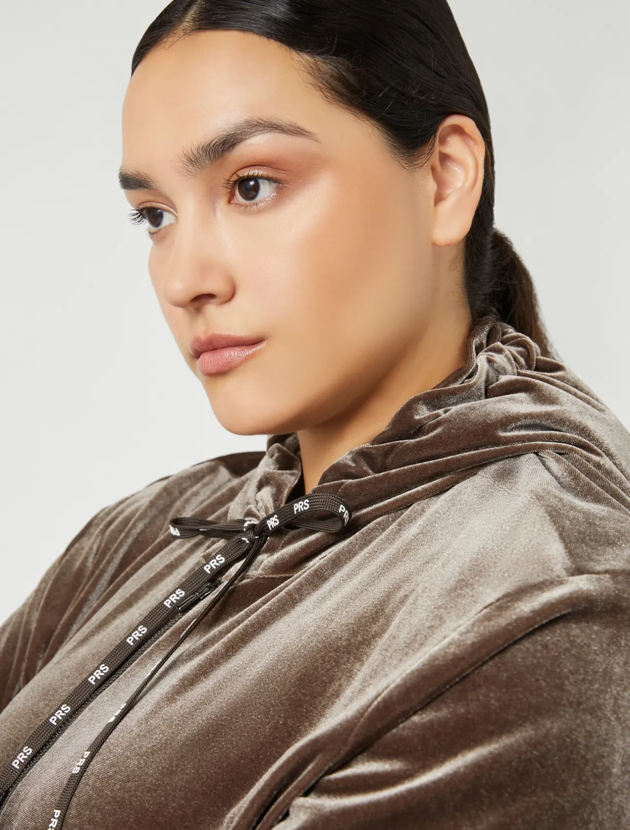 Outlet Marina Rinaldi Stretch chenille jacket STONE