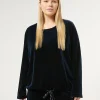 Clearance Marina Rinaldi Stretch chenille sweatshirt MIDNIGHTBLUE