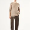 Hot Marina Rinaldi Stretch chenille trousers STONE