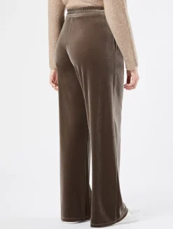 Hot Marina Rinaldi Stretch chenille trousers STONE