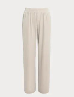 Clearance Marina Rinaldi Stretch chenille trousers LIGHTGREY