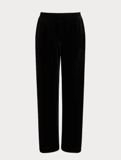 Hot Marina Rinaldi Stretch chenille trousers BLACK