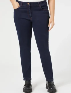 Best Marina Rinaldi Stretch cotton denim jeans BLUEJEANS