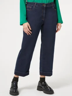 New Marina Rinaldi Stretch cotton denim jeans BLUEJEANS
