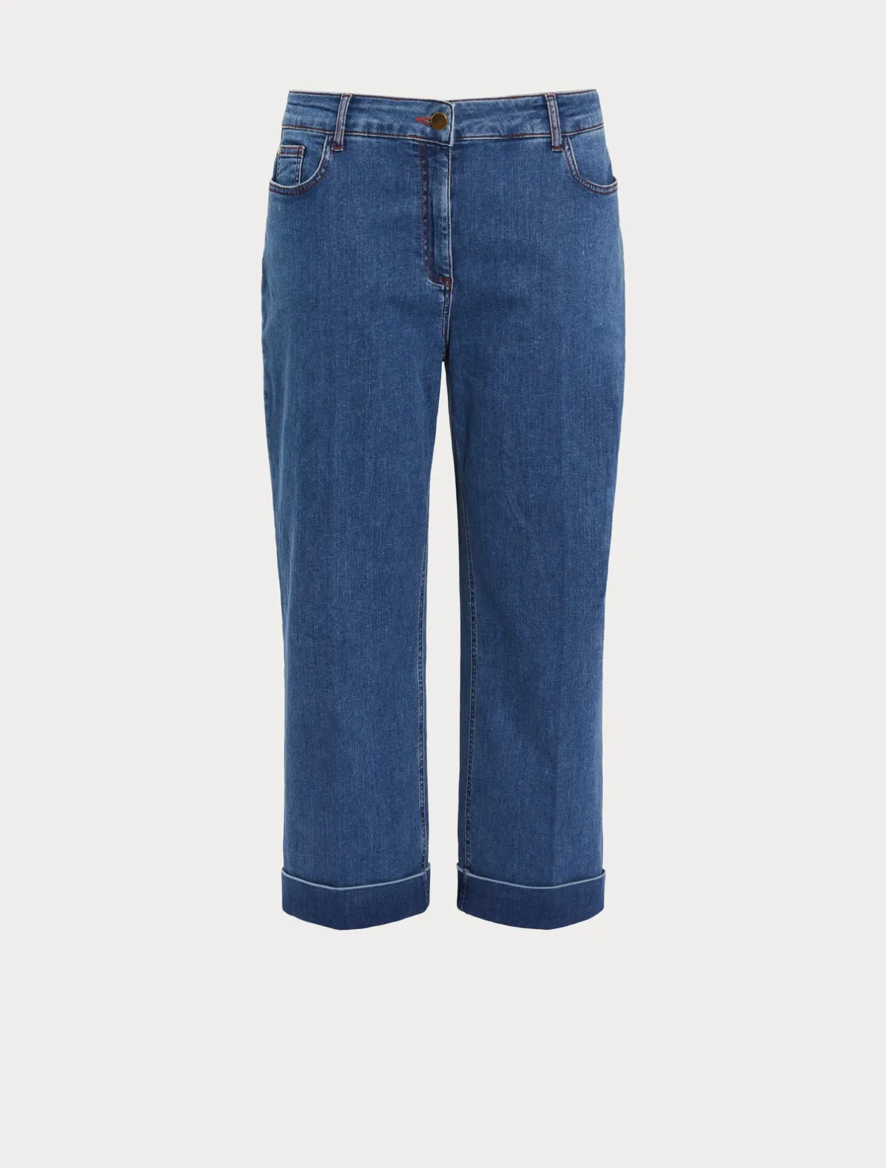 Fashion Marina Rinaldi Stretch cotton denim jeans BLUEJEANS
