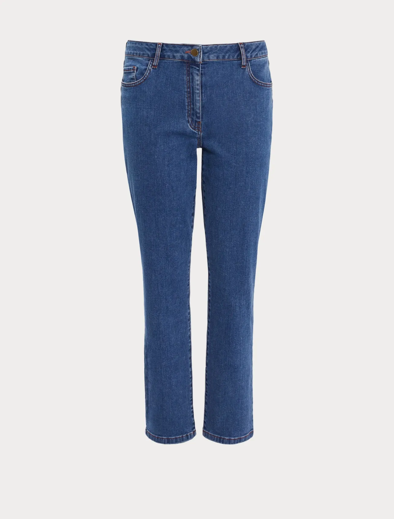 Online Marina Rinaldi Stretch cotton denim jeans BLUEJEANS