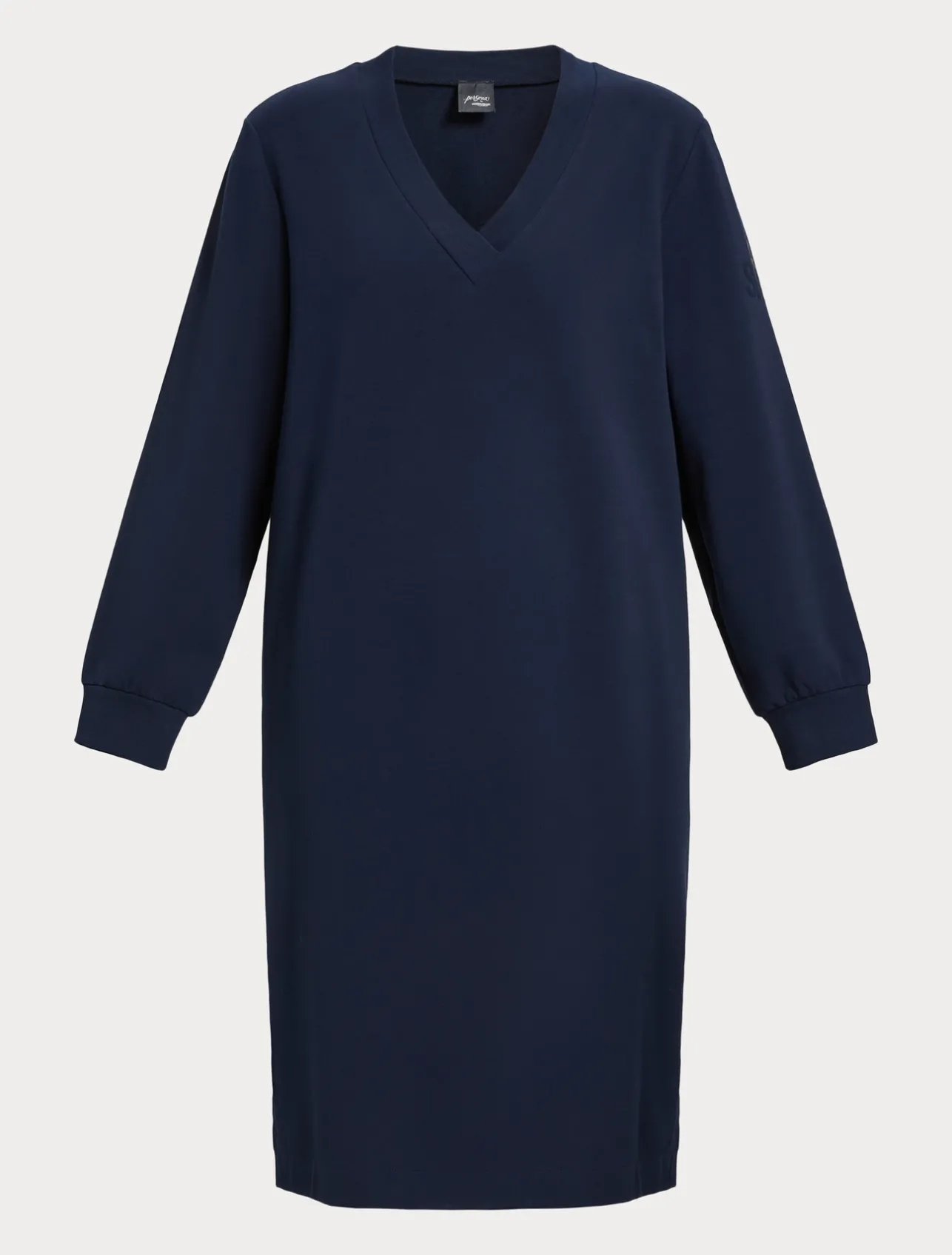 Best Marina Rinaldi Stretch cotton fleece dress NAVY