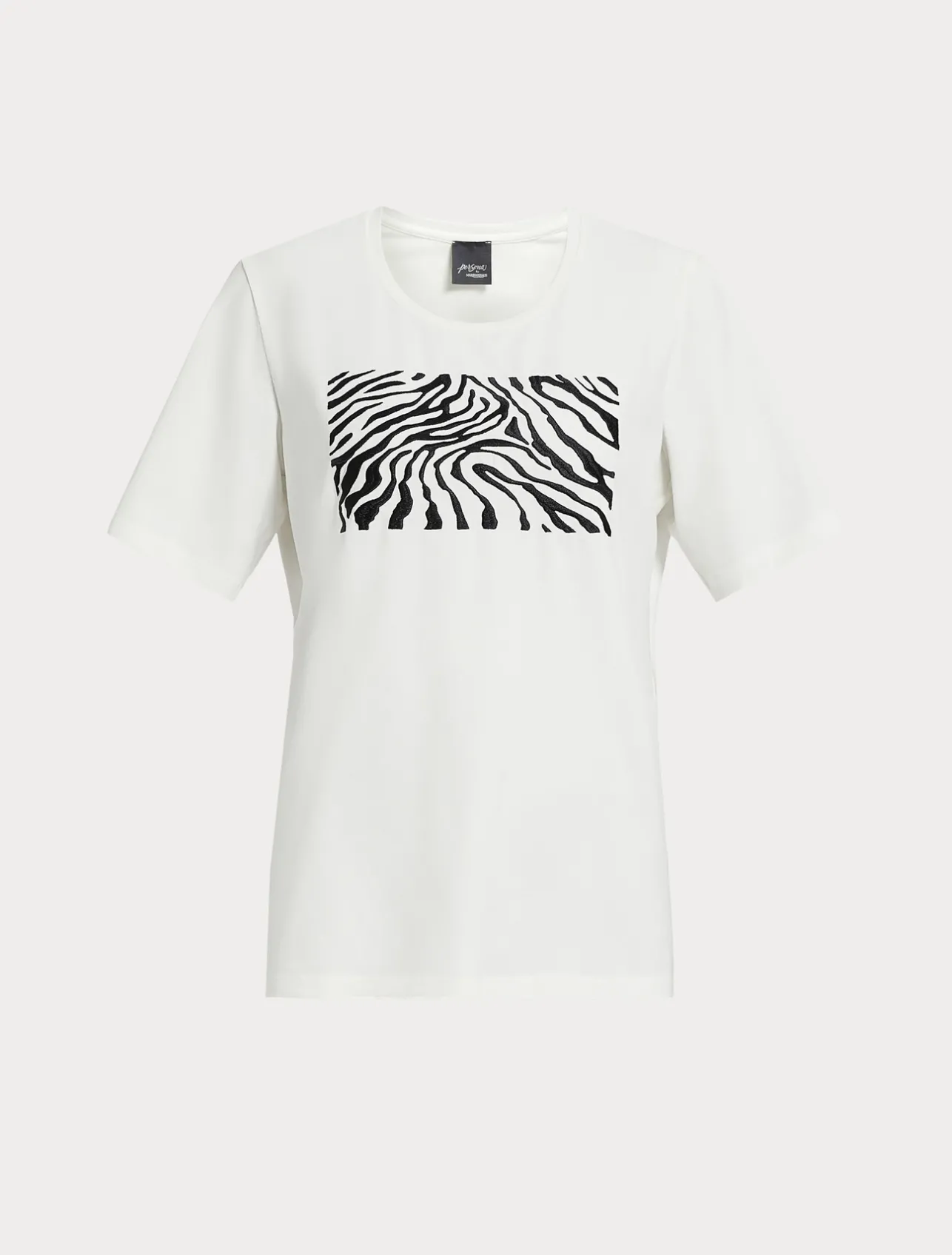 New Marina Rinaldi Stretch cotton jersey T-shirt WHITE