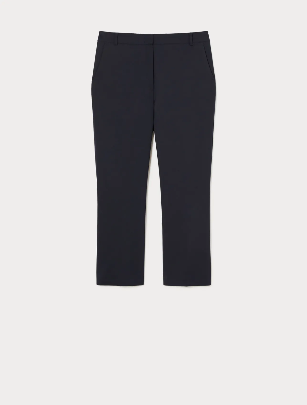 New Marina Rinaldi Stretch cotton-blend trousers MIDNIGHTBLUE