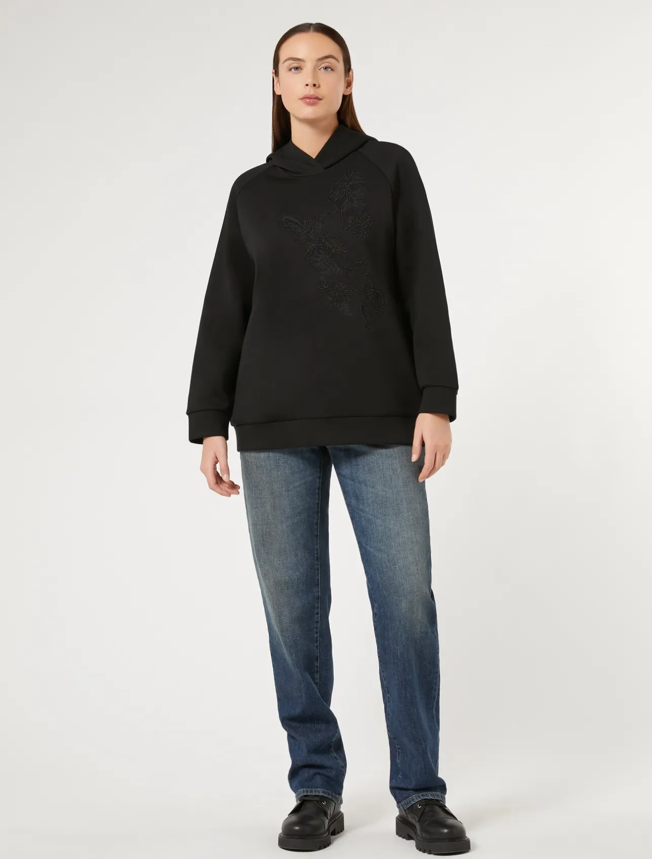 Sale Marina Rinaldi Stretch denim regular jeans NAVY