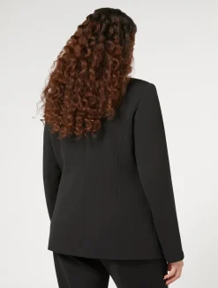 Clearance Marina Rinaldi Stretch jersey blazer BLACK