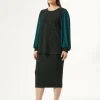 Discount Marina Rinaldi Stretch jersey skirt DARKGREEN