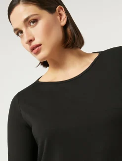 Hot Marina Rinaldi Stretch jersey T-shirt BLACK