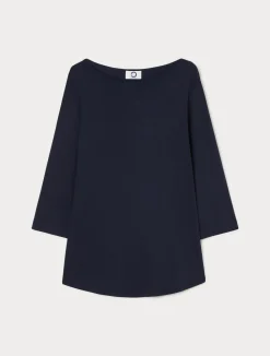 Online Marina Rinaldi Stretch jersey T-shirt MIDNIGHTBLUE