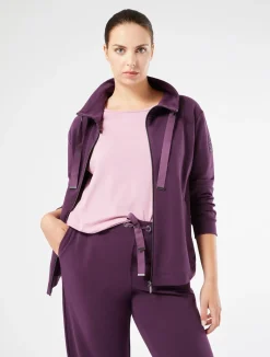 Sale Marina Rinaldi Stretch viscose jersey T-shirt ANTIQUEROSE