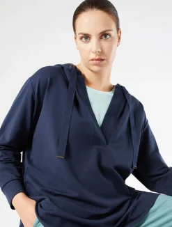 Outlet Marina Rinaldi Stretch viscose jersey T-shirt PASTELGREEN