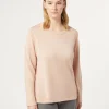 Outlet Marina Rinaldi Stretch viscose jumper MAUVE