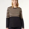 Online Marina Rinaldi Stretch viscose jumper MIDNIGHTBLUE