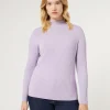 Discount Marina Rinaldi Stretch viscose sweater LILAC