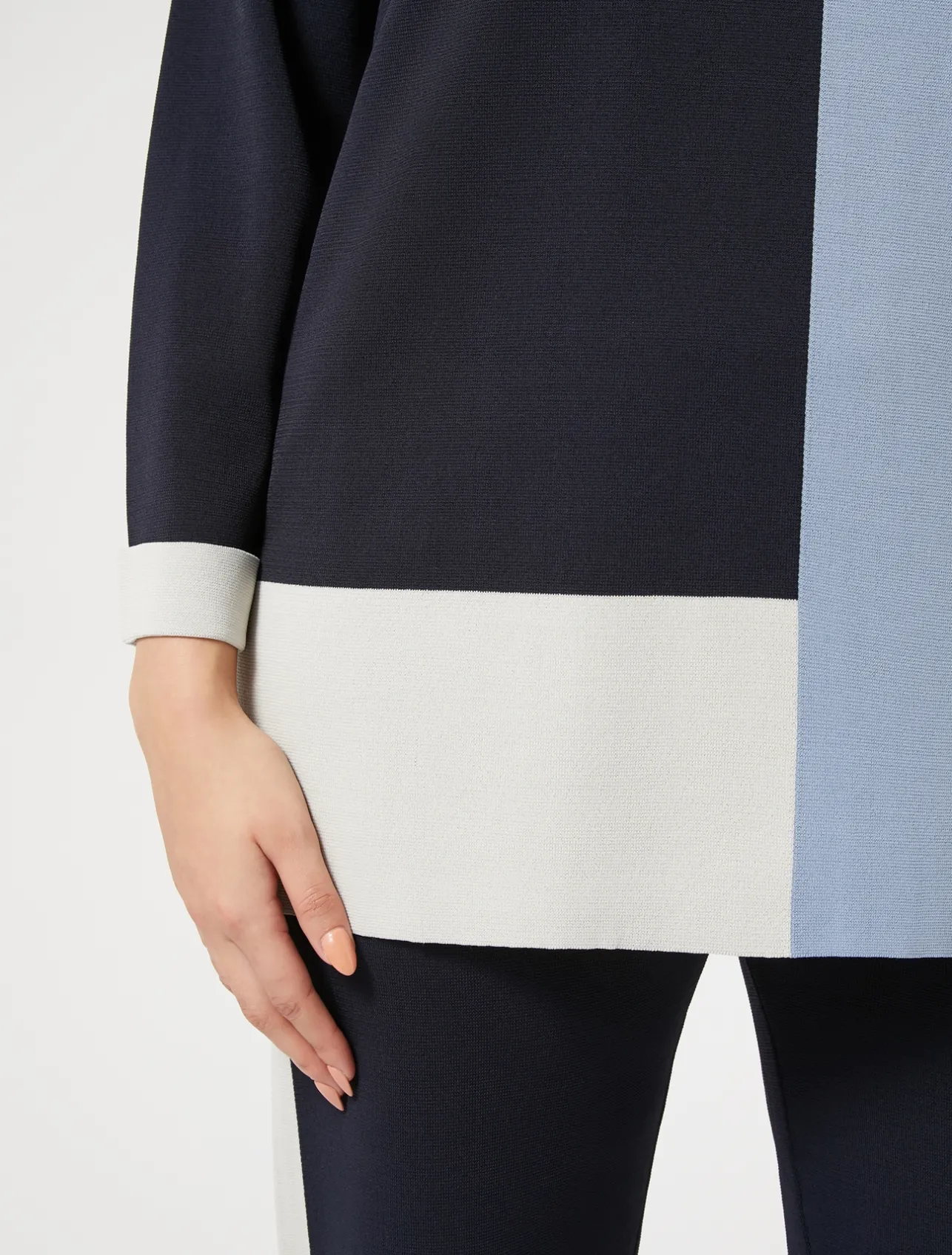 Hot Marina Rinaldi Stretch viscose sweater MIDNIGHTBLUE