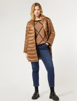 Hot Marina Rinaldi Stretch viscose sweater BISCUIT