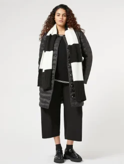 Fashion Marina Rinaldi Stretch viscose sweater BLACK