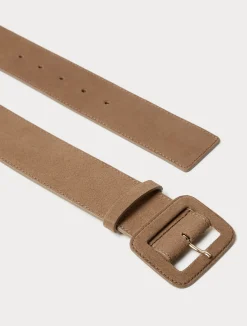 Online Marina Rinaldi Suede belt TURTLEDOVE