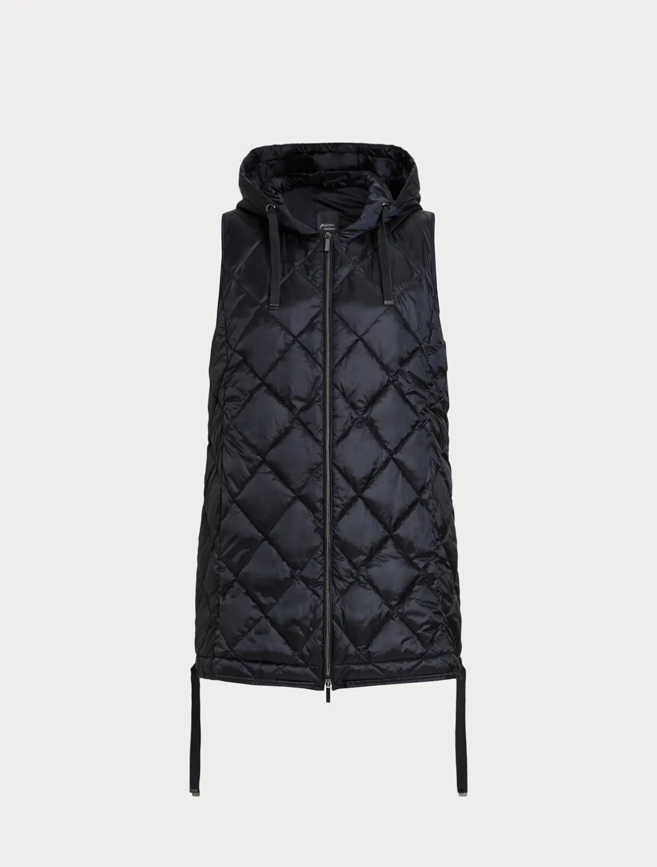Fashion Marina Rinaldi Technical fabric gilet ULTRAMARINE