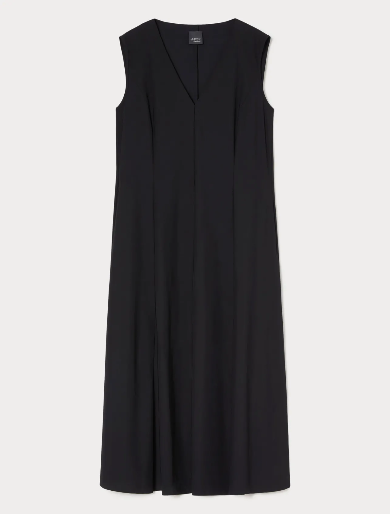 Discount Marina Rinaldi Technical jersey dress BLACK
