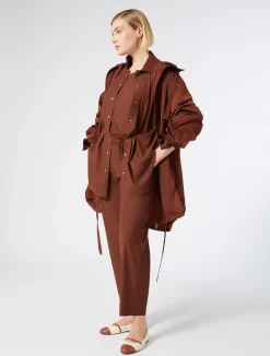 Online Marina Rinaldi Technical jersey jacket COPPER