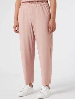Outlet Marina Rinaldi Technical jersey trousers PINK