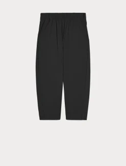 Sale Marina Rinaldi Technical jersey trousers BLACK
