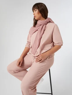 Outlet Marina Rinaldi Technical jersey trousers PINK