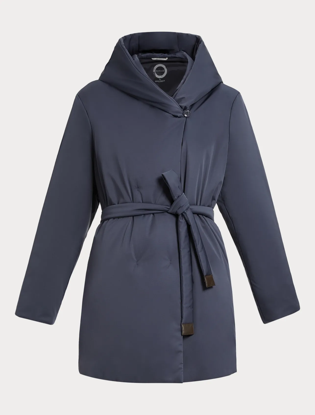 Fashion Marina Rinaldi Technical satin padded jacket MIDNIGHTBLUE