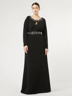 Fashion Marina Rinaldi Technical viscose sweater BLACK