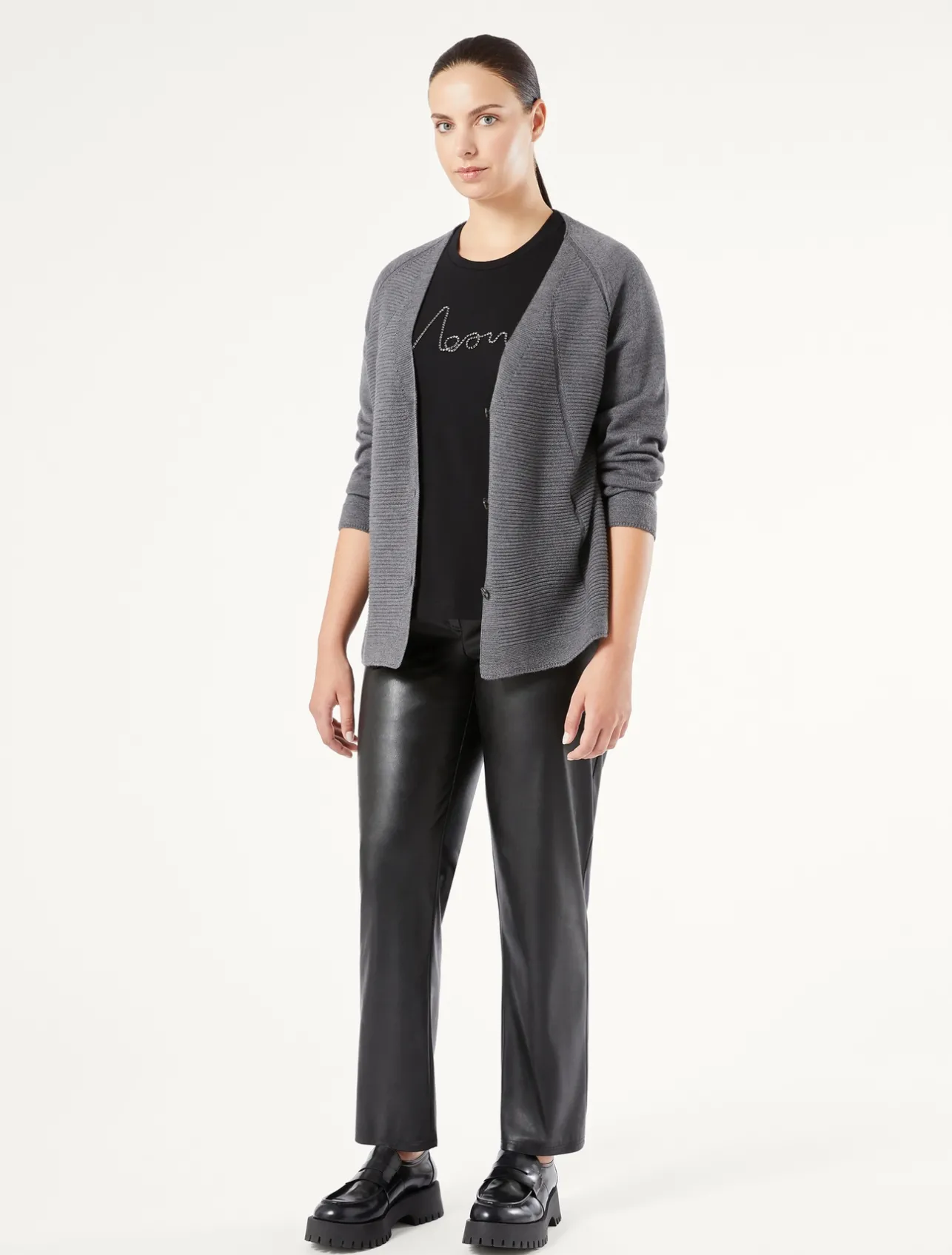 Best Marina Rinaldi Technical-fabric trousers BLACK