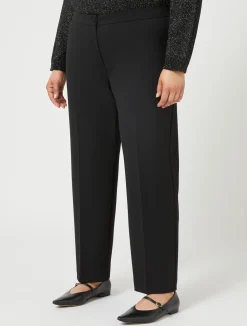 Discount Marina Rinaldi Technical-fabric trousers BLACK