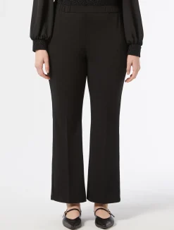 Online Marina Rinaldi Technical-fabric trousers BLACK